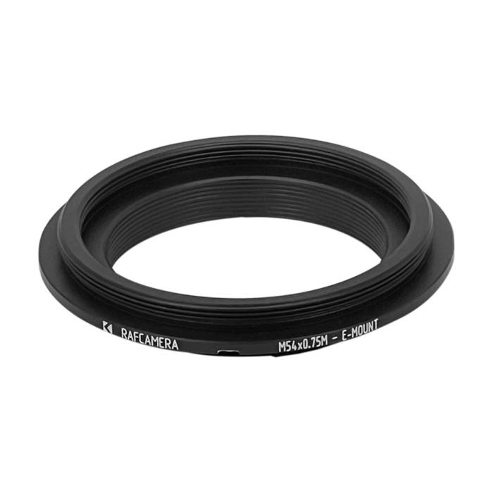 M54x0.75 male thread to Sony E-mount camera adapter