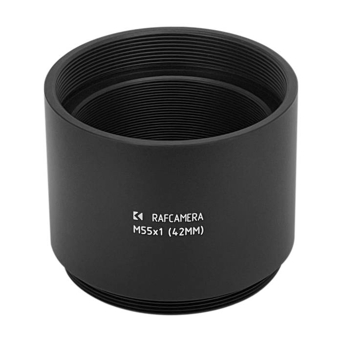 M55x1 thread extender, 42mm long