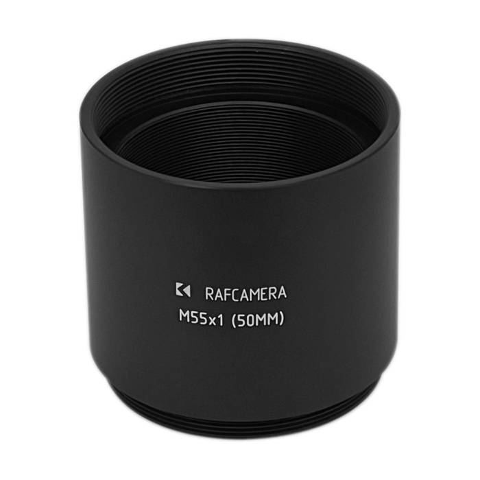 M55x1 thread extender, 50mm long