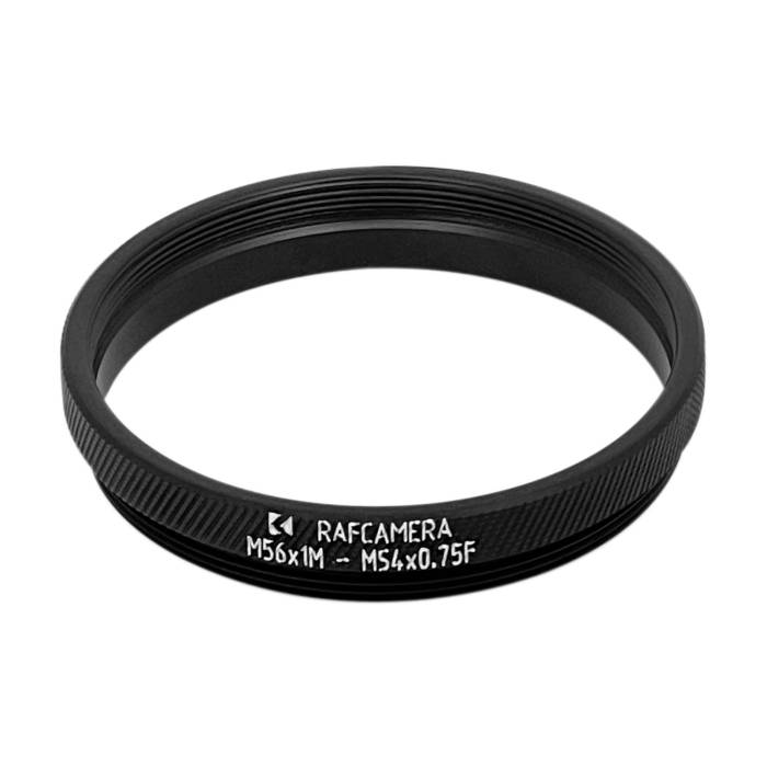 M56x1 male to M54x0.75 female thread adapter