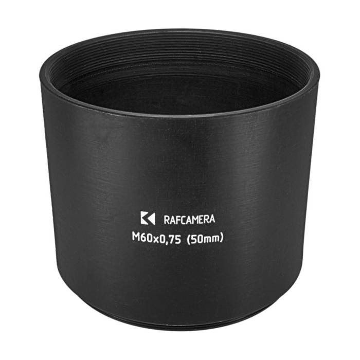 M60x0.75 thread extender, 50mm long