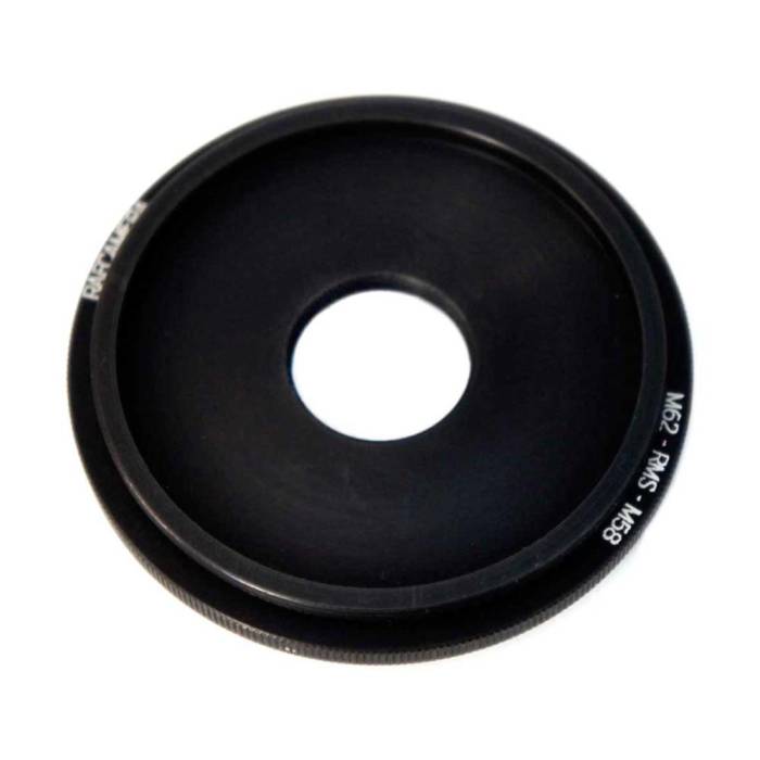 RMS (0.8″-36tpi) female to M58x0.75 and M62x0.75 male thread adapter