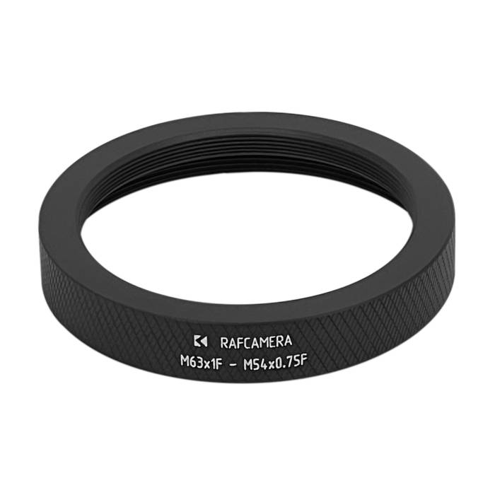 M63x1 female to M54x0.75 female thread adapter