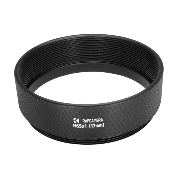 M65x1 female to M65x1 male thread adapter (17mm long extender)