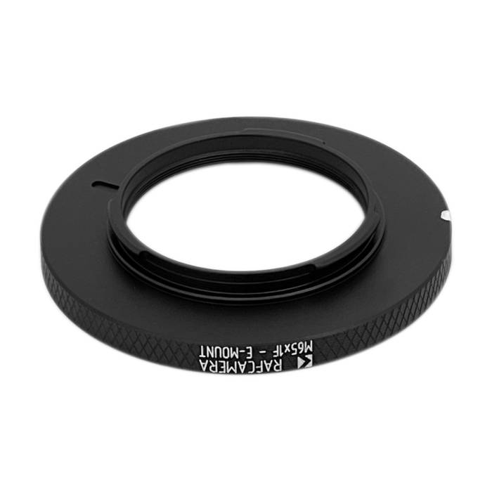 M65x1 female thread to Sony E-mount camera adapter for $35