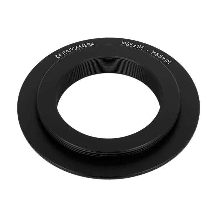 M65x1 male to M68x1 male thread adapter