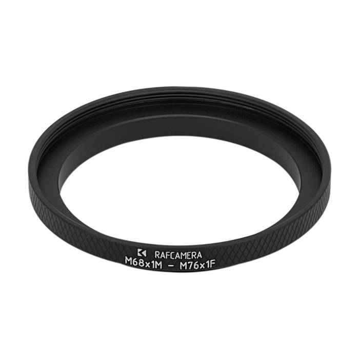 M68x1 male to M76x1 female thread adapter