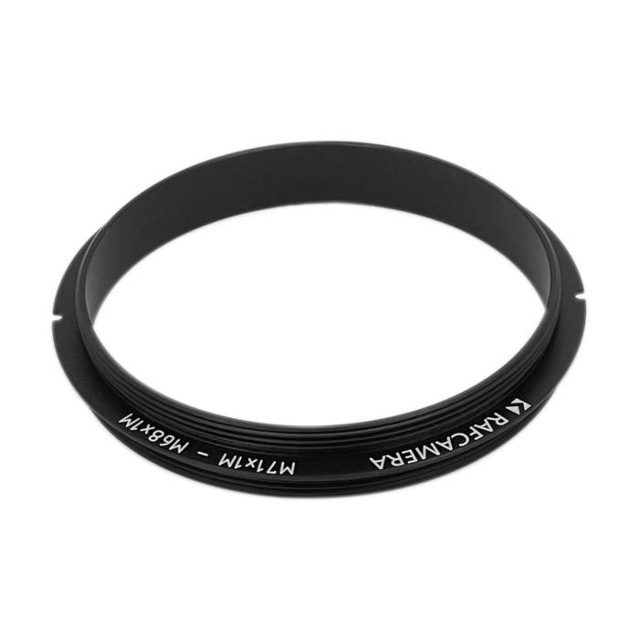 M71x1 male to M68x1 male thread adapter