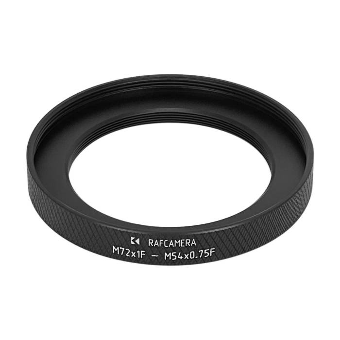 M72x1 female to M54x0.75 female thread adapter