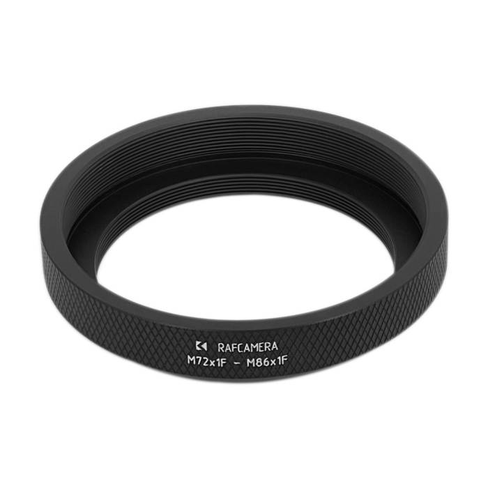 M72x1 female to M86x1 female thread adapter