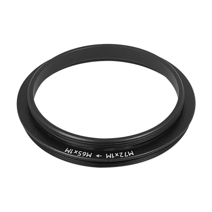 M72x1 male to M65x1 male thread adapter