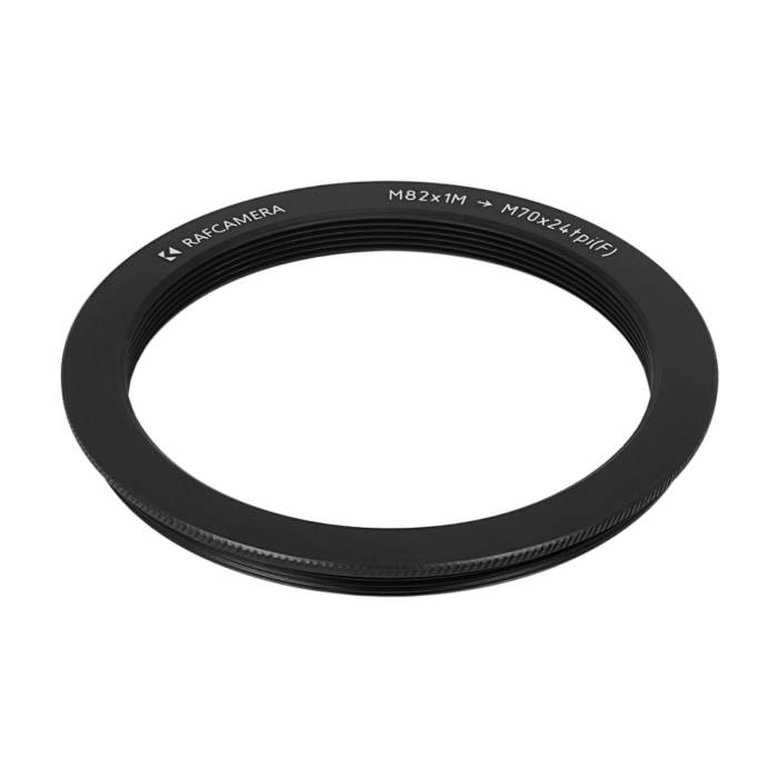 M82x1 male to M70x24tpi female thread adapter for Astro-Physics 2.7" accessories