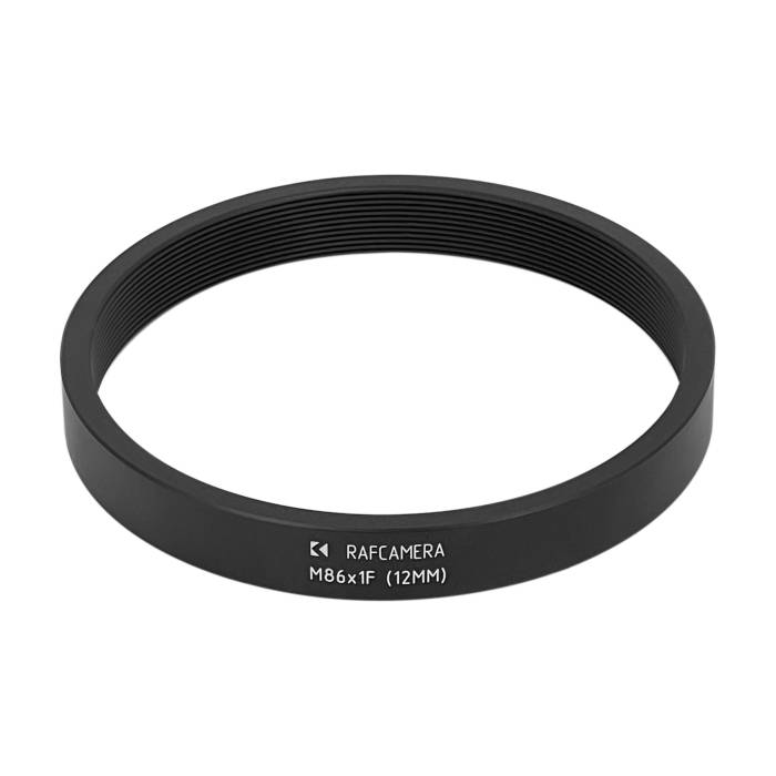 M86x1 female thread coupler (12mm long)