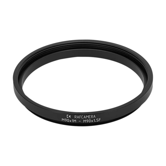 M90x1 male to M90x1.5 female thread adapter