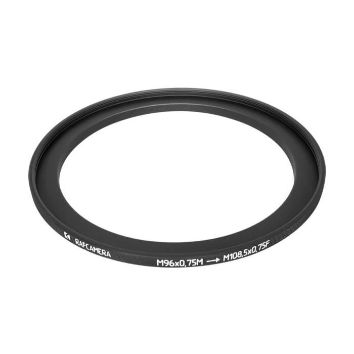 M96x0.75 male to M108.5x0.75 female thread adapter for Angenieux 3.5/12-240mm