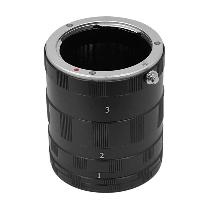 Fujifilm X-mount FX macro extension rings