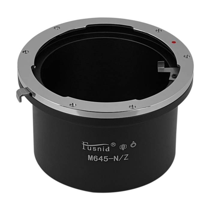 Mamiya 645 lens to Nikon Z camera mount adapter