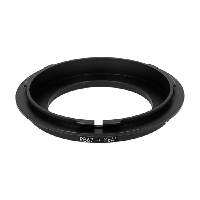 Mamiya RB67 lens to Mamiya 645 camera mount adapter for bellows