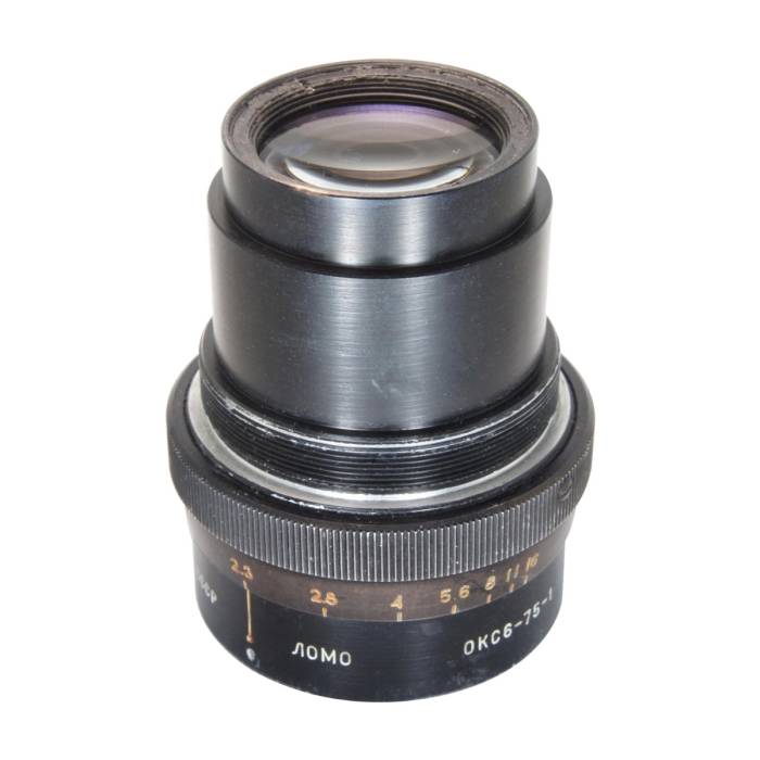 LOMO OKC6-75-1 2/75mm lens (optical block), #820242
