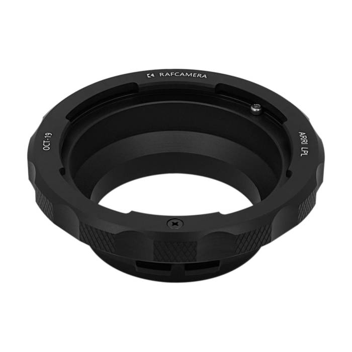 OCT-19 lens to Arri LPL camera mount adapter