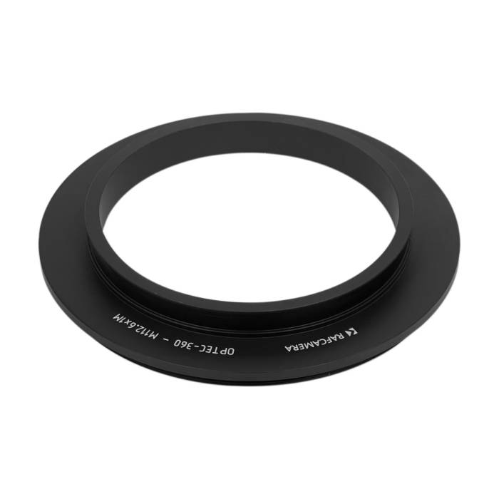 Optec 360 dovetail to M112.6x1 male thread adapter