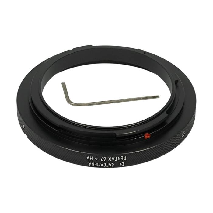 Pentax 67 lens to Hasselblad V camera mount adapter for $59