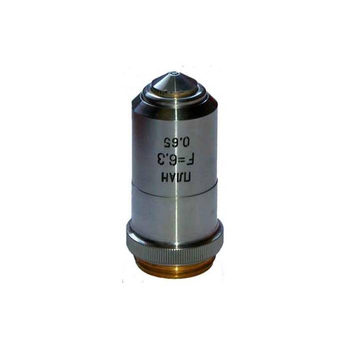 LOMO Microscope Objective - Planachromat F=6.3mm, n.a.0.63