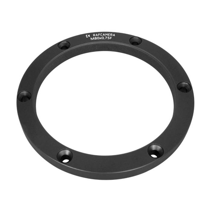 Lens board (mount flange) with M80x0.75 female thread for Industar-37