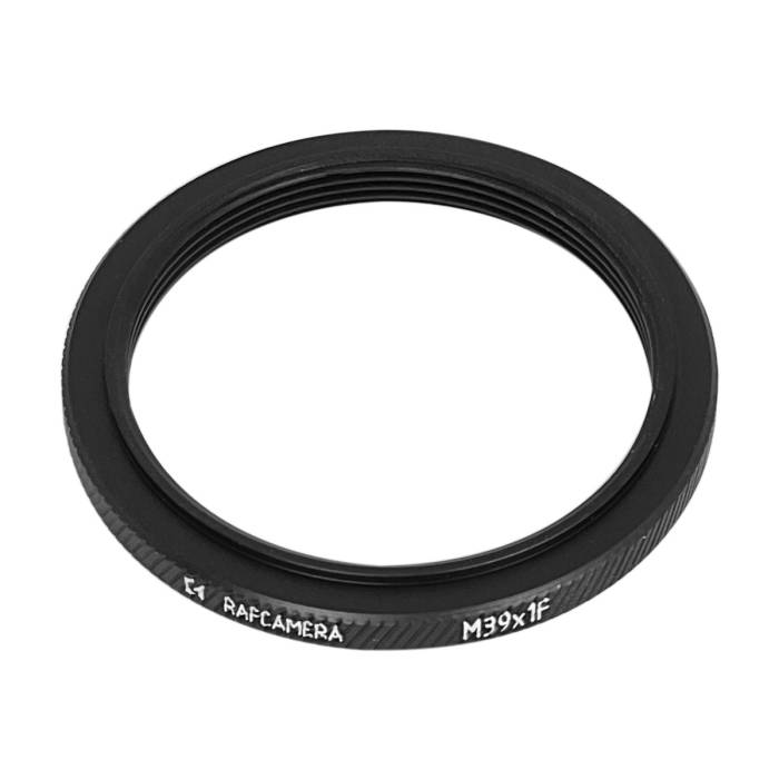 Retaining ring with M39x1 female thread for Copal, Compur #1 shutter board