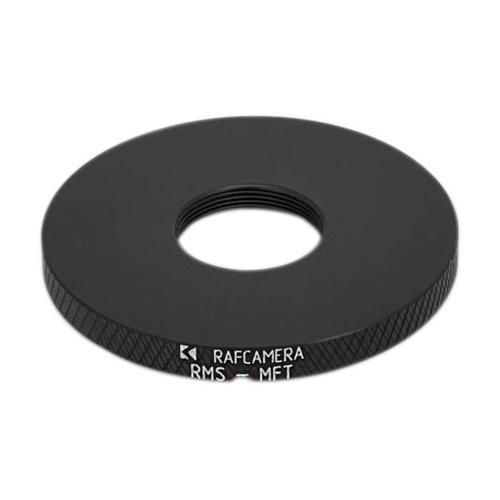 RMS female thread to MFT (micro 4/3) camera mount adapter