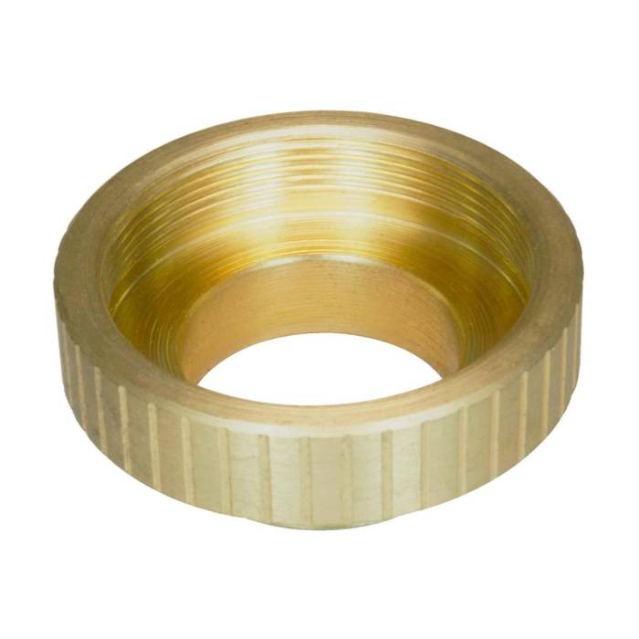 RMS male to M25x0.75 female thread adapter, bronze
