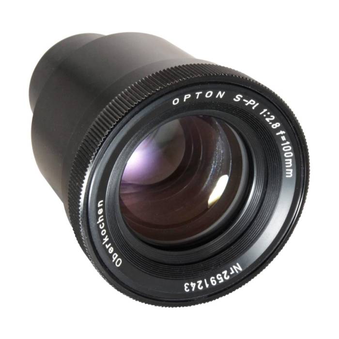 Carl Zeiss Oberkochen OPTON S-Planar 2.8/100mm lens, #2591243, rare