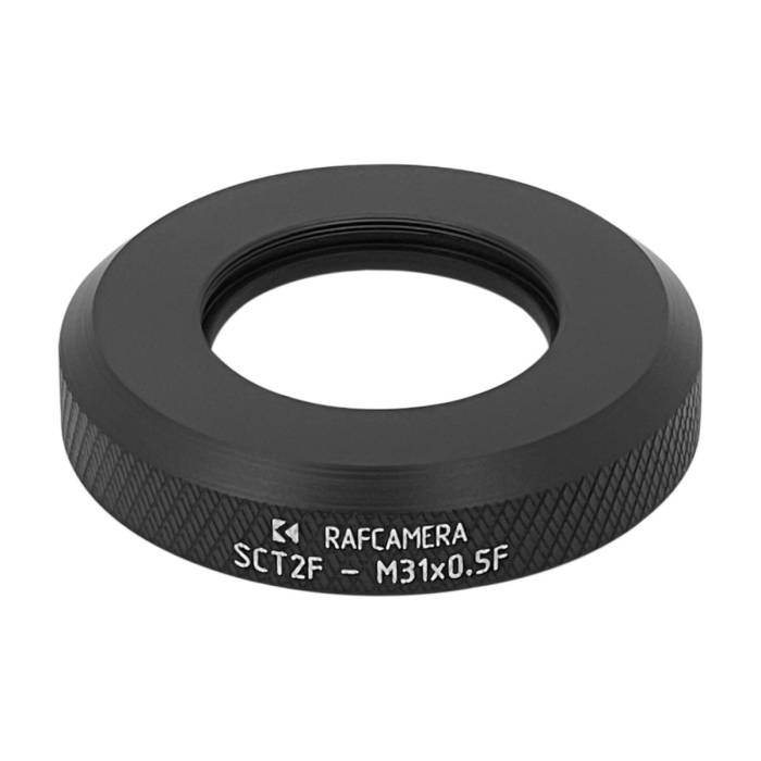 SCT 2" female to M31x0.5 female thread adapter