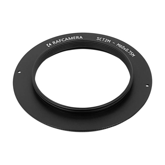 SCT 2" male to M60x0.75 male thread adapter