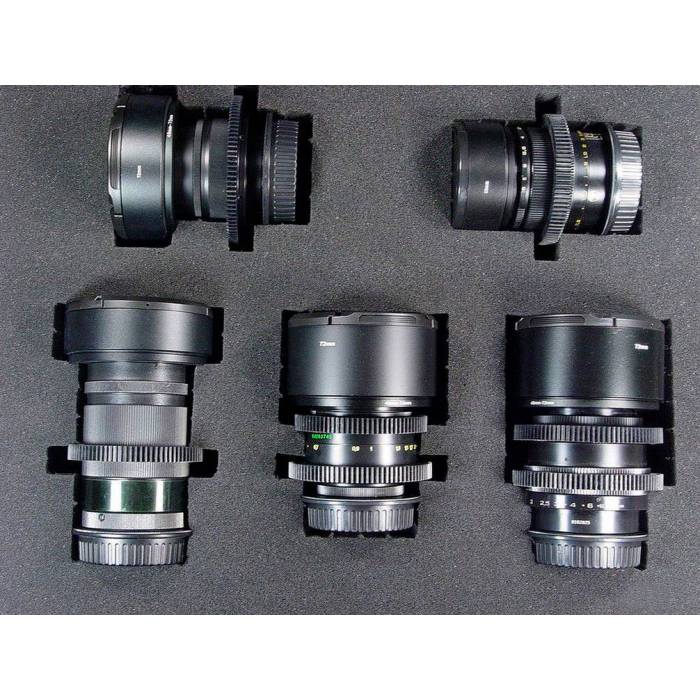 Set or Russian 37mm, 50mm, 58mm, 85mm, 135mm lenses in Canon EF mount