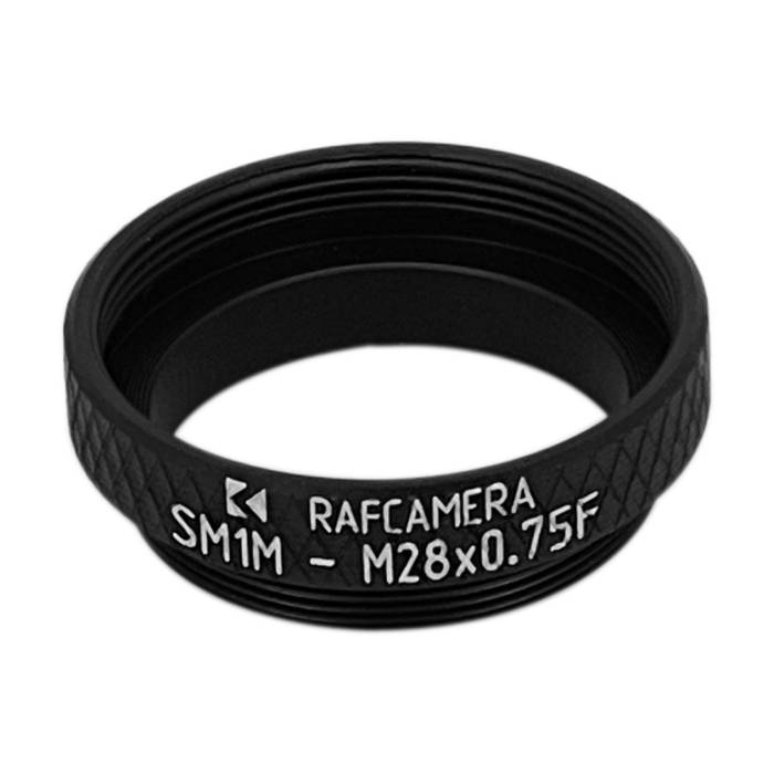 SM1 male to M28x0.75 female thread adapter