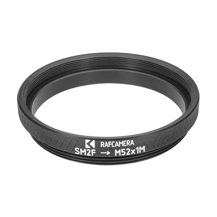 SM2 female to M52x1 male thread adapter