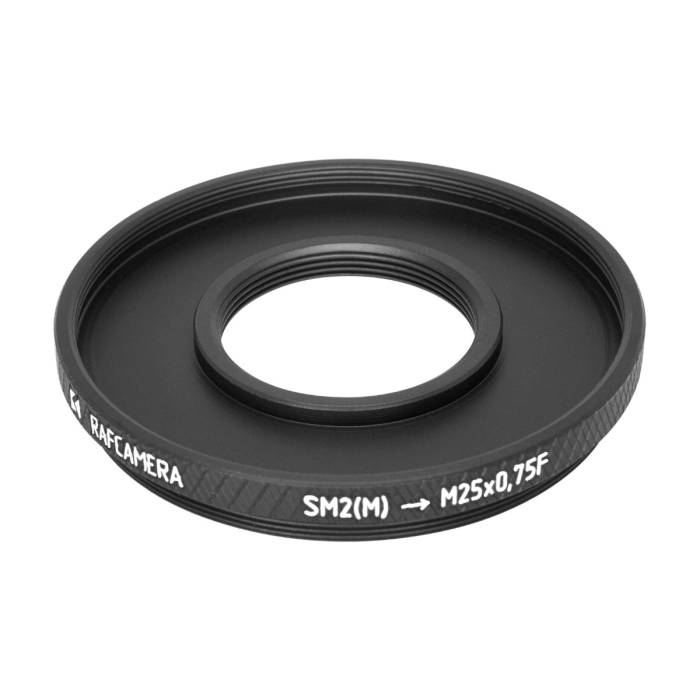 SM2 male to M25x0.75 female thread adapter