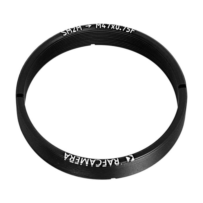 SM2 male to M47x0.75 female thread adapter for Schneider Xenar 4.5/210mm lens
