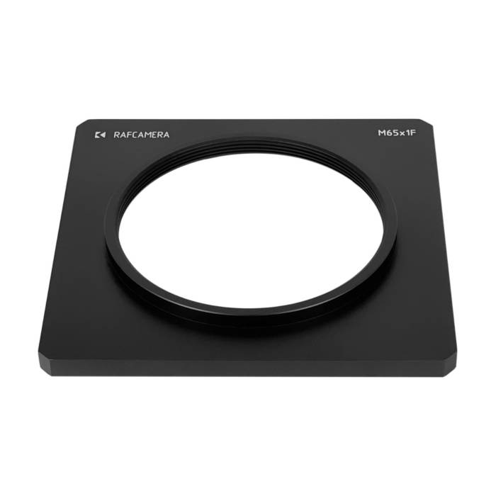 Graflex Speed Graphic lens board with M65x1 female thread