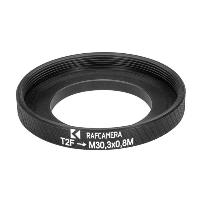 T2 (M42x0.75) female to Envis (M30.3x0.8) male thread adapter