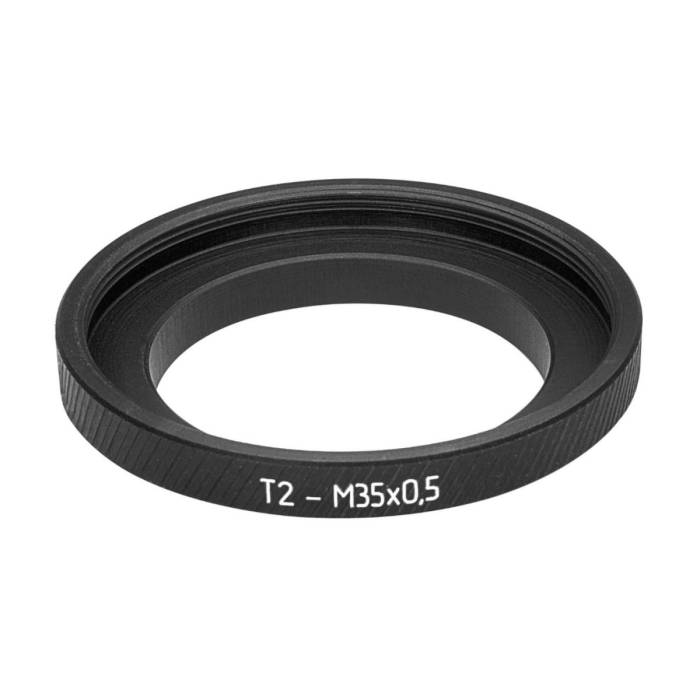T2 female to M35x0.5 male thread adapter for Starlight Xpress CCD