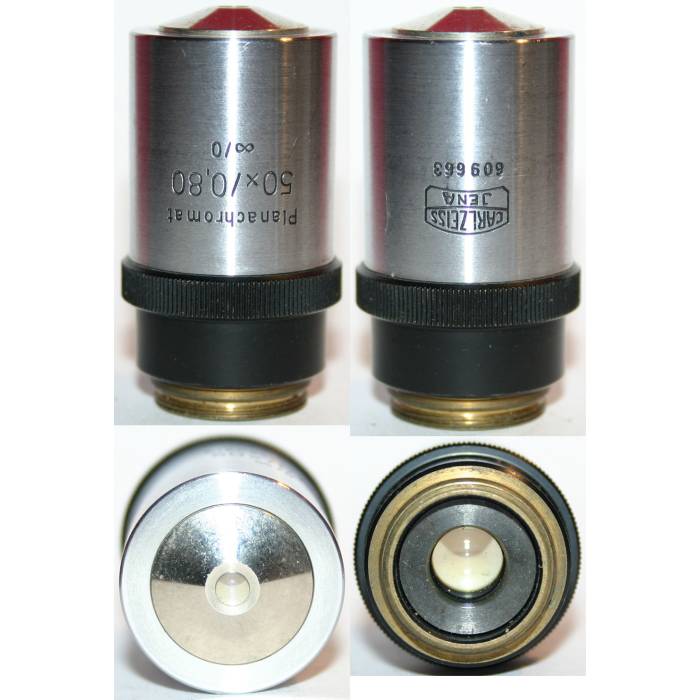 Zeiss Microscope Objective - Planachromat 50x0.80