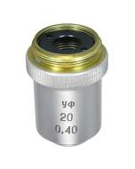 LOMO Microscope Objective - 20x0.40, Ultraviolet