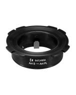 Arri Standard (Arri-S) lens to Arri PL camera mount adapter
