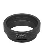 Bayonet V lens to Pentacon Six camera adapter, MACRO