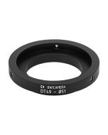 49mm dovetail to 51mm clamp adapter