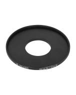 M35.5x0.75 male to M77x0.75 female thread adapter (35.5mm to 77mm step-up ring)