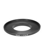 M45x0.5 male to M77x0.75 female thread adapter (filter step-up ring), long