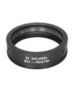 43mm clamp to M52x0.75 male thread adapter (for Kowa 16-D lenses)